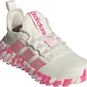 Adidas Slip On Sneakers Tennis Shoes Casual Pink Magenta Print Color Size 8